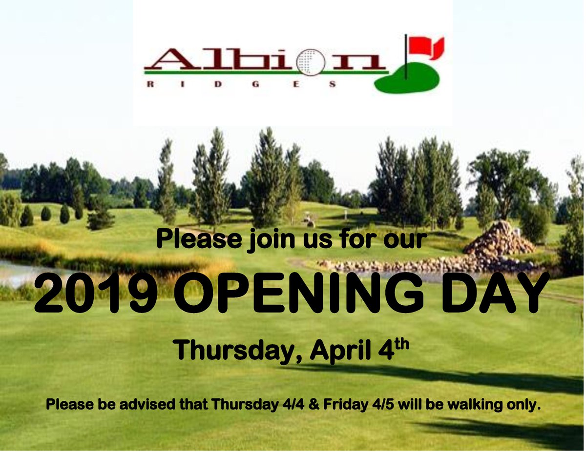Albion Ridges GC tweet media
