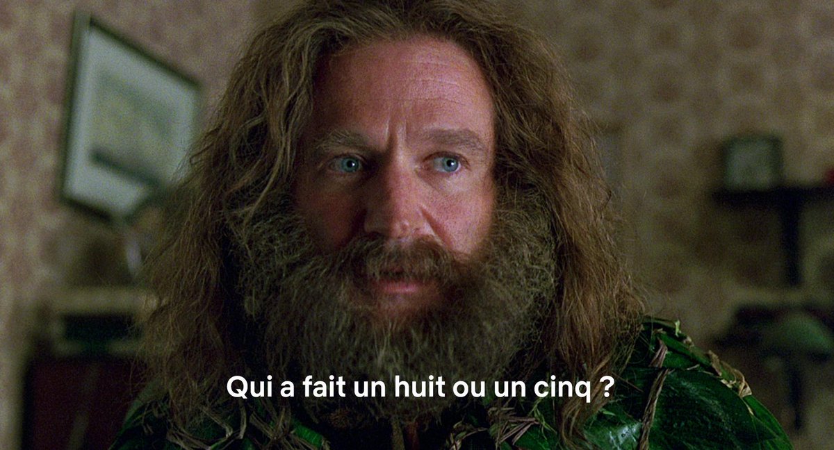 NetflixFR's tweet photo. "Aventuriers, méfiez-vous : ne commencez que si vous avez l’intention de finir."

Jumanji, avec Robin Williams, à rererererevoir dès maintenant. https://t.co/ZaALEkYPi0