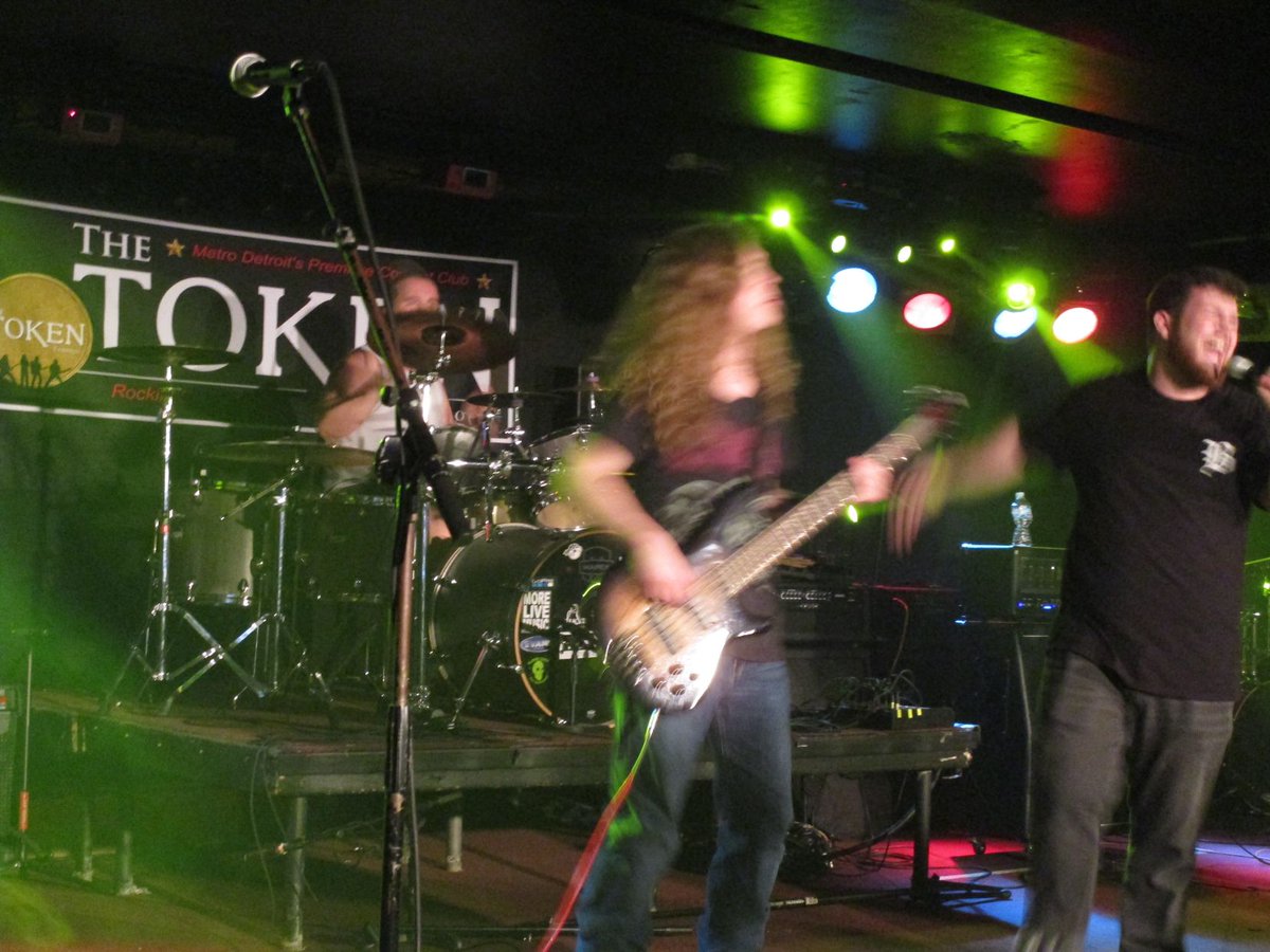 ctocband's tweet photo. No joke, thank you all for coming out to the Token Lounge to watch us perform with Galaxy Kat and EXTREMIS. The feedback was excellent, we all hope you felt the energy! Stream our songs everywhere now and build anticipation for our next show this year. 2019 kicked off right! 🔥 https://t.co/6zHDZvuoHU