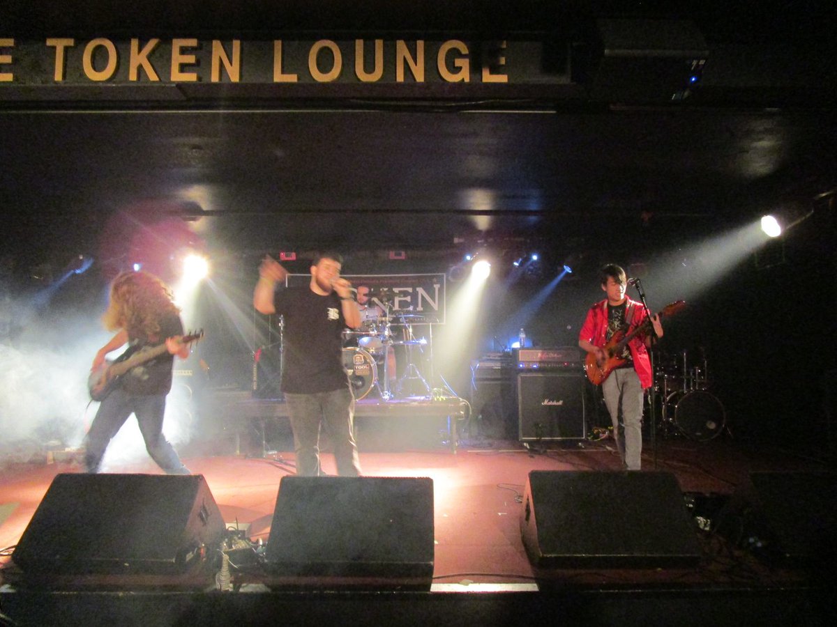 ctocband's tweet photo. No joke, thank you all for coming out to the Token Lounge to watch us perform with Galaxy Kat and EXTREMIS. The feedback was excellent, we all hope you felt the energy! Stream our songs everywhere now and build anticipation for our next show this year. 2019 kicked off right! 🔥 https://t.co/6zHDZvuoHU