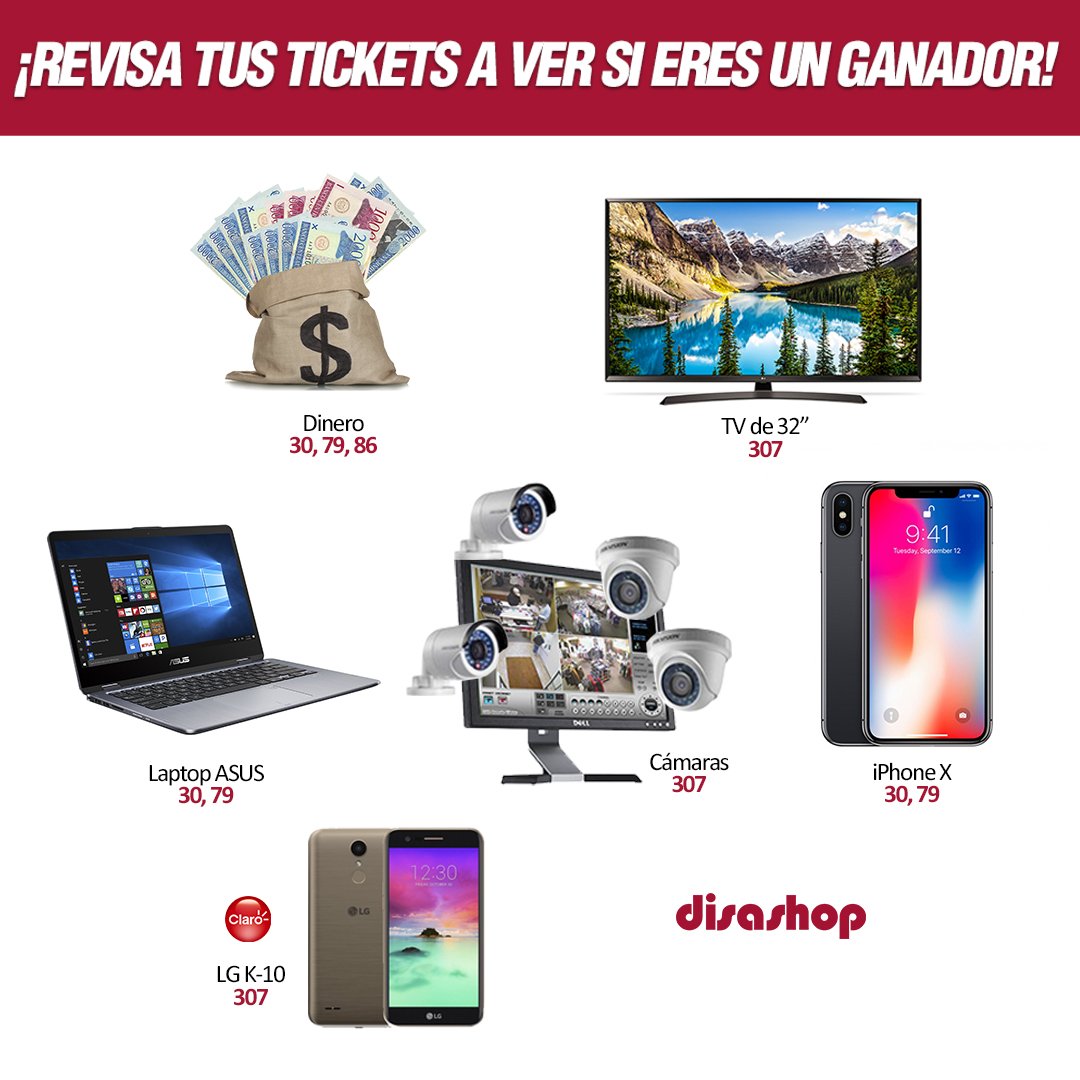 ¡Ya se realizó el sorteo! Revisa tus tickets a ver si eres un ganador. #Unpuntazo