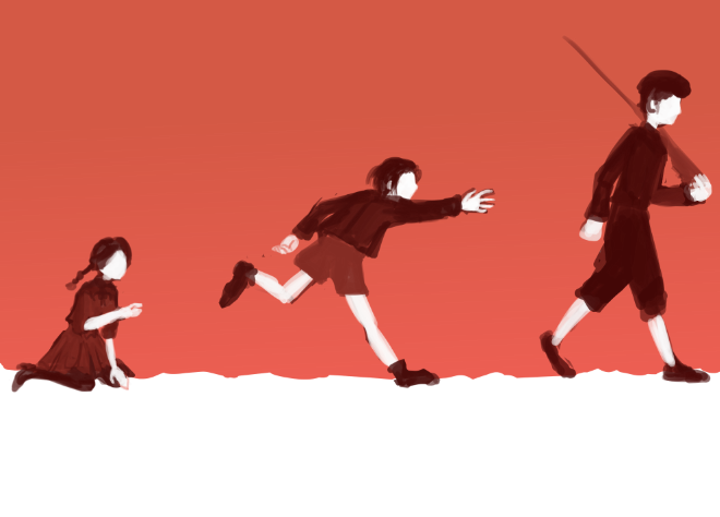 designs aren't finalised at all, but L->R
Brielle, Rose, un-named older brother