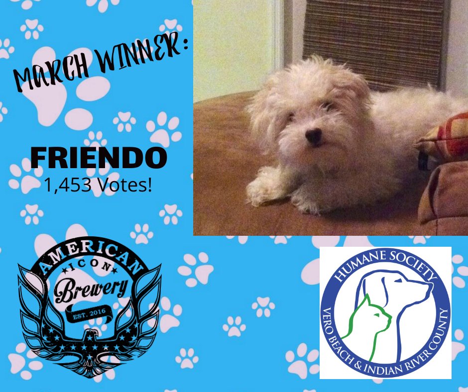 hsvb's tweet image. Congratulations to our March winner of the American Icon Brewery's cutest dog contest. americaniconbrewery.com/brewery/events…
