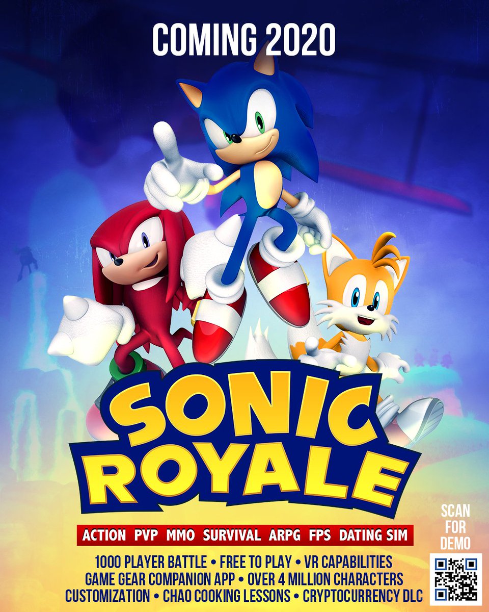 Sonic Battle Royale anunciado pela Sega. D3FHP80U8AAVsGE