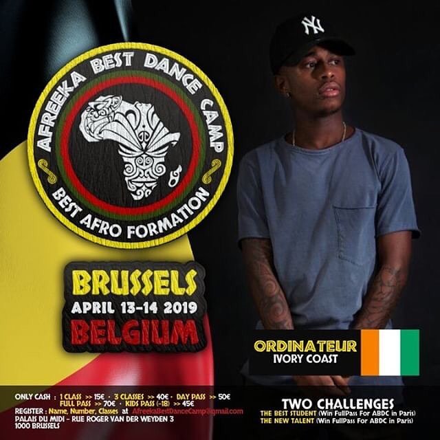 @afreekabestdancecamp  ça va être le feu 🔥 à Bruxelles venez nombreux <a href="/blaakow/">Jonathan Koukoui</a> tu connais déjà 👟👟 #teammagicfeet #couperdecaler🇨🇮 #teampiedmagic #couperdecaler🇨🇮 #toujour225🇨🇮 ift.tt/2WFy2Lx