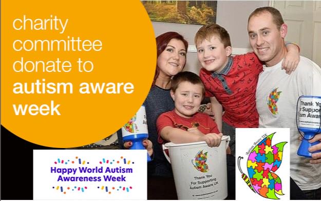 Today is the start of #AutismAwarenessWeek and to show our support our charity committee have made a donation to local charity <a href="/AutismAwareUK/">Autism Aware UK</a> (AAUK) who work hard to raise awareness of autism spectrum disorder (ASD).