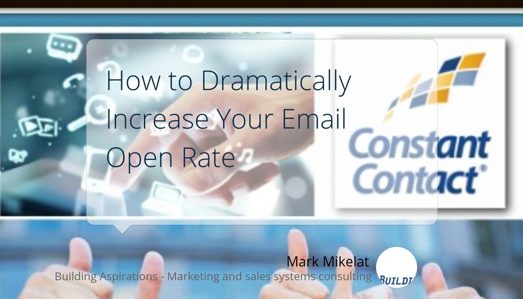"Email marketing – Focus on Them" goo.gl/WyNJ9F #Emailmarketing #ContentMarketing #MarkMikelat #Constantcontact