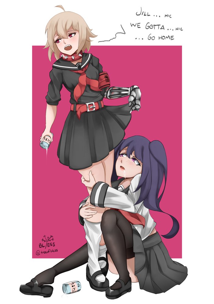 So what are you looking at Jill? Huh? 

Follow @deerpressed and @Alessandra_saia for awesome VA-11 HALL-A cosplay and @dizzymonogatari for some sick photography

#va11halla 