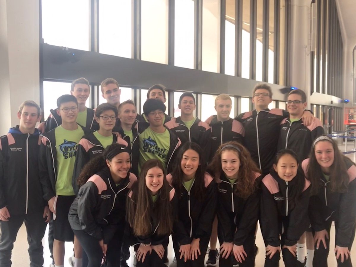 wyckoffsharks's tweet photo. Wyckoff Sharks are back in Greensboro!! Getting ready to swim fast!! #getexcited https://t.co/kv5VQSg6OA