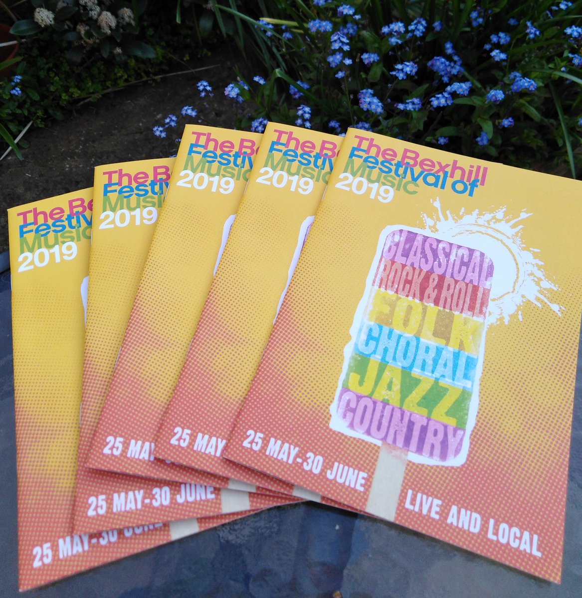 The Bexhill Festival of Music 2019 programmes are now available.  Pick up a copy from #delawarrpavilion #Bexhill #EastSussex #Bexhilllibrary #music #Sussex