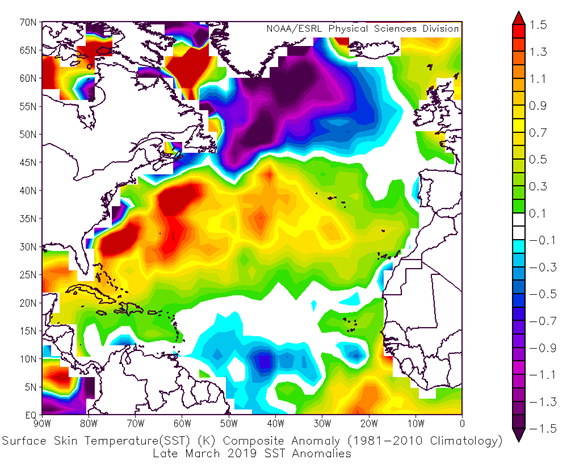 philklotzbach's tweet photo. The first seasonal #hurricane forecast from @ColoradoStateU will be released this Thursday, April 4 from the @HurricaneCon at 11am EDT.  The release can be viewed live at https://t.co/cHhcoMDPjZ https://t.co/mVYysJt42t