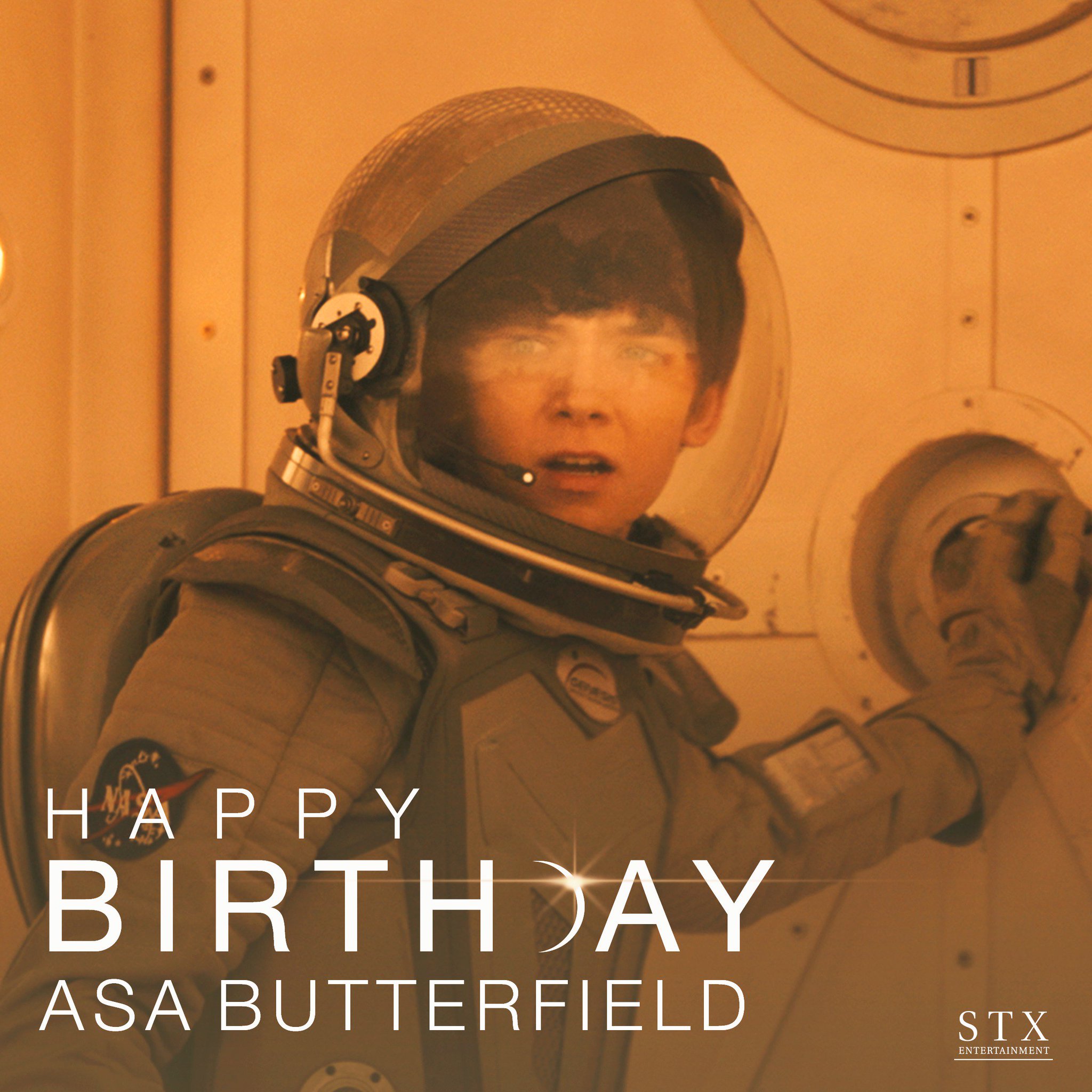 Happy birthday to our favorite man from Mars, Asa Butterfield! 