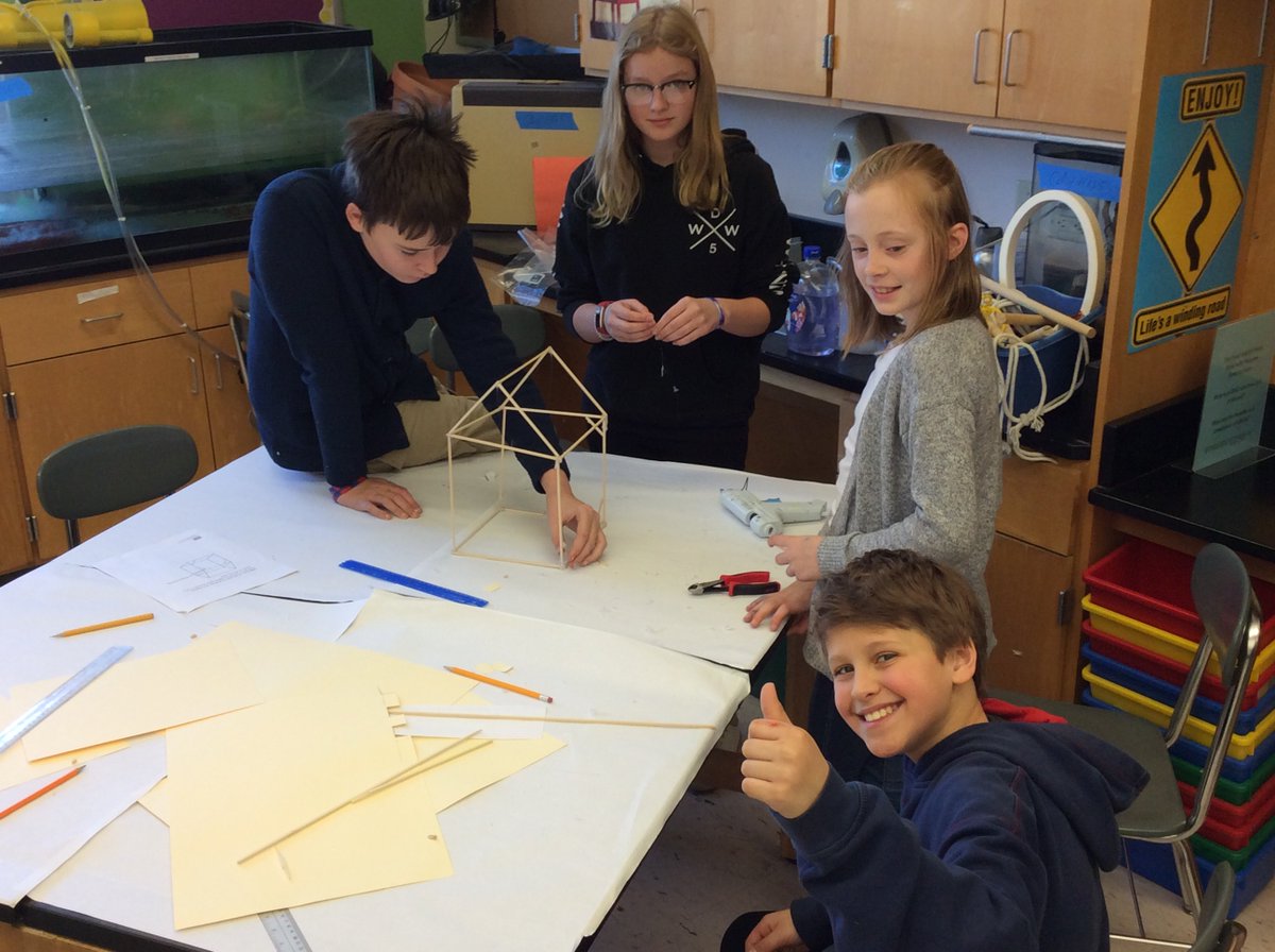 ColbyIMS's tweet image. Building model houses to test thermal energy loss. Project based learning in STEAM.  #IMSSTEAM @SenechalSci124  @LarocheAlan @IMSMathGr6
