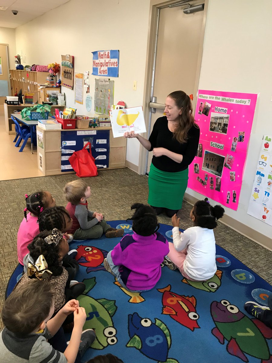 OSSEDC's tweet photo. Thanks @nbcaaron, OSSE staff and other awesome partners for supporting our youngest learners at #ReadAcrossDC19! https://t.co/WvRpMF67DJ