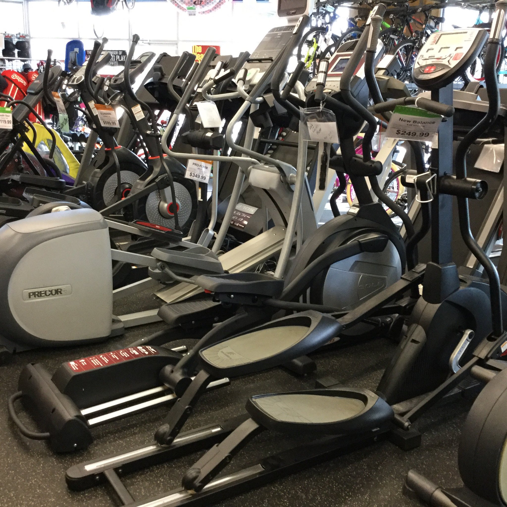 play it again sports stationary bike