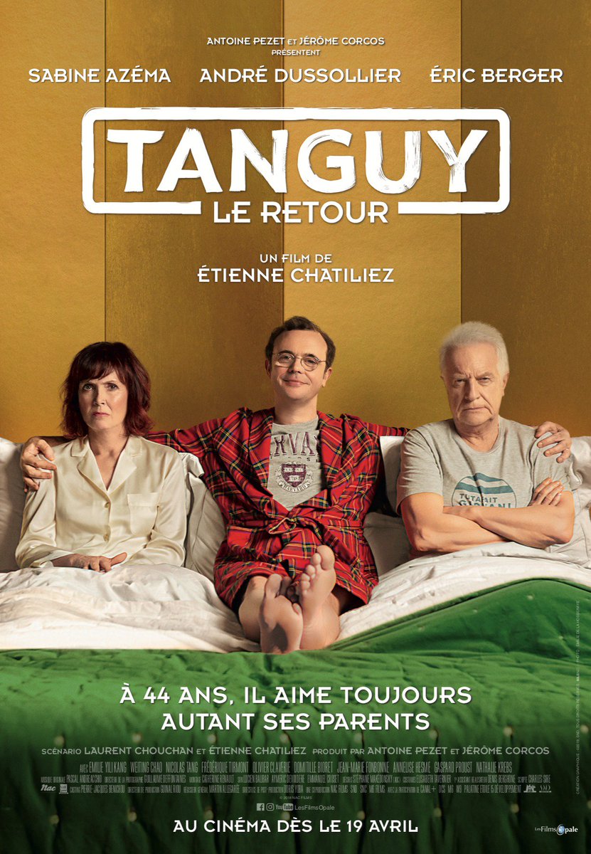 Ceci n'est pas un poisson d'avril. Tanguy est bel et bien de retour à la maison! 👉🏼bit.ly/2HQ3Xpx Au cinéma le 19 avril.