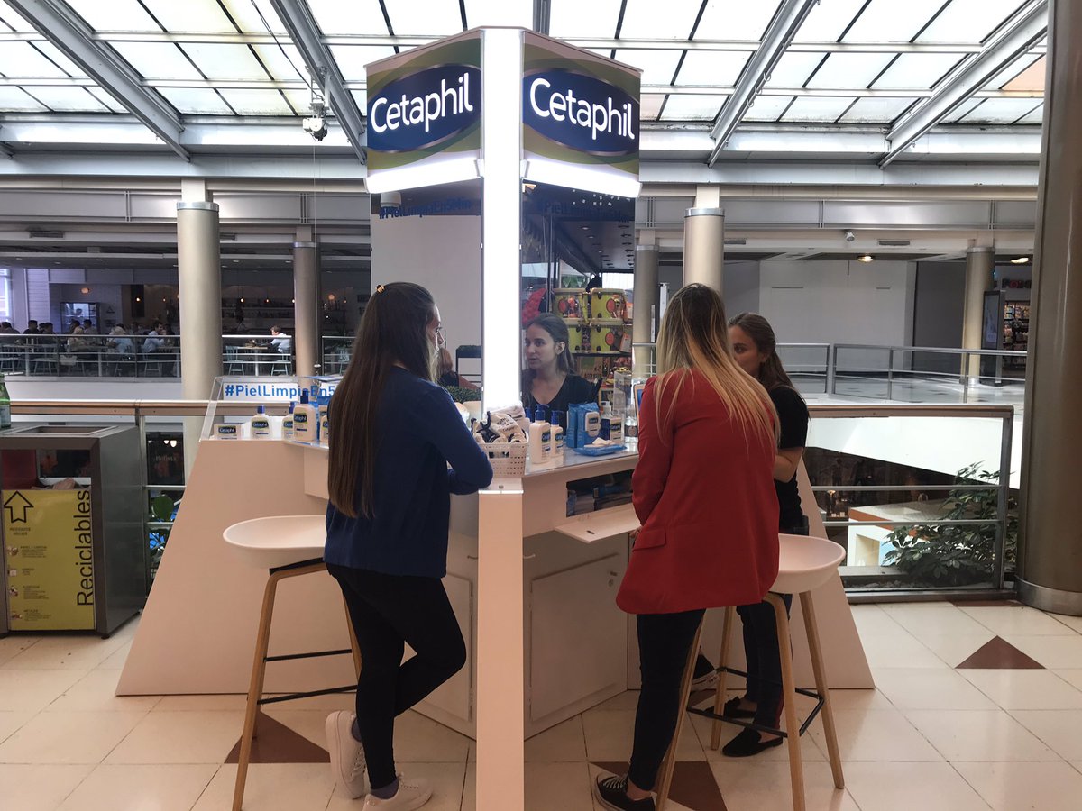 VientoCC's tweet photo. Activación Cetaphil en @AlcortaShopping #piellimpiaen5min https://t.co/QYkblUcmjA