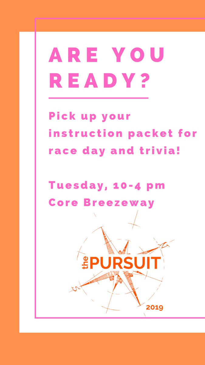 ClemsonPursuit's tweet photo. Packet pickup for Pursuit participants is tomorrow!! Don’t forget to stop by! https://t.co/5f0v8jezb5