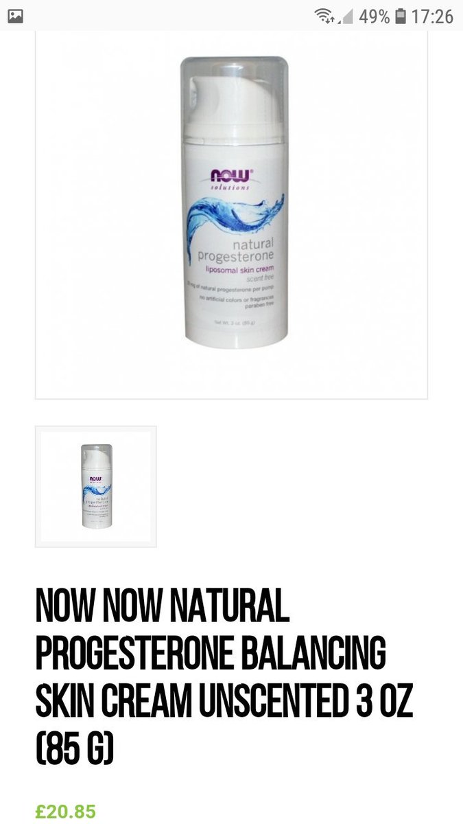 HealthWba's tweet image. New on our website today now natural progesterone £20.85 wba-health.co.uk