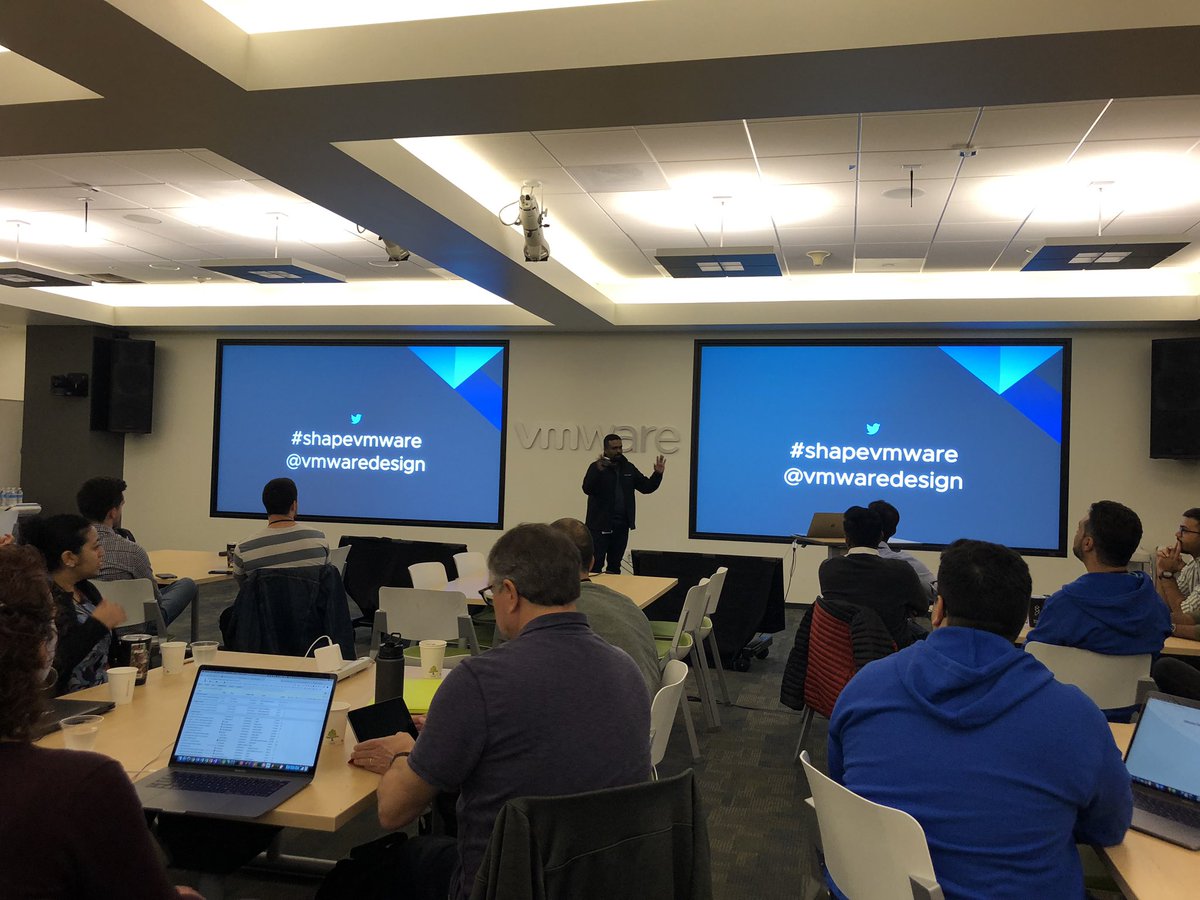 chitmengcheong's tweet photo. It has started! The VMware Design Conference! #ShapeVMware @VMwareDesign https://t.co/sg6M9Rjupt