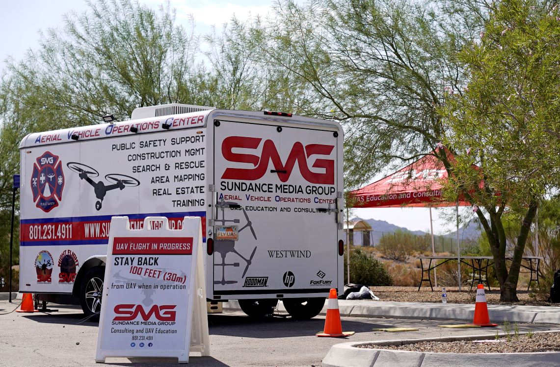 JPidgen's tweet photo. If you haven't yet had an opportunity to tour the @SundanceMedia #AVOC, April 10-12 we'll be on the @ISCEvents West show floor!  Drop by booth #7132 for a tour or find out more about #AerialSecurity with #Drones #UAV #sUAS.  Show Registration is FREE! https://t.co/MObW1PDkGw https://t.co/yiq0Vm7pF1