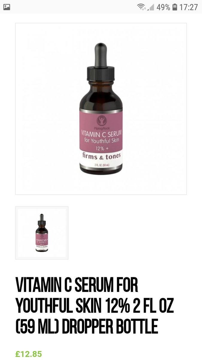 HealthWba's tweet image. New on our website today  vitamin c serum £12.85 wba-health.co.uk