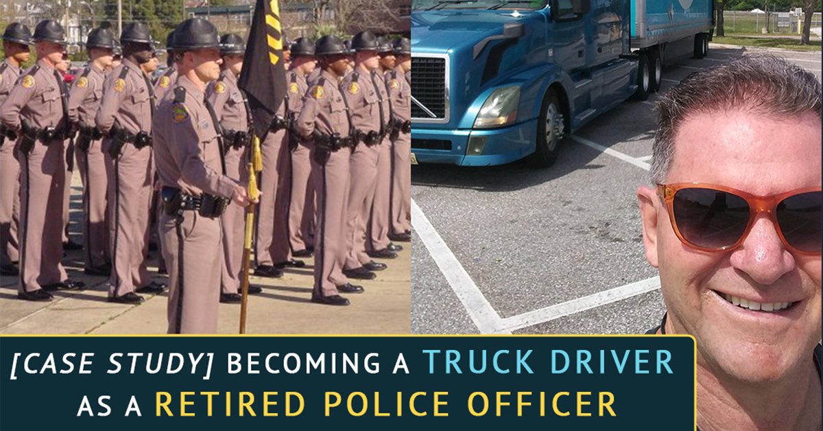 freight_x's tweet photo. "Trucking is the lowest stress job I can think of," says retired police officer Robert Crouch. #trucking #retiredcop #truckdriver #FreightX
Read more about being a truck driver as a retired cop --> https://t.co/iT0MSnNnPT https://t.co/0j0f5d2SQ0