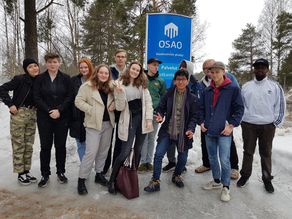 Juan Carlos Bustinza alumno de Asistencia a la Dirección bilingüe del <a href="/iesClaraDelRey/">IES Clara del Rey</a> ya está en Finlandia haciendo su FCT. #IFPSMadrid <a href="/sepiegob/">SEPIE</a>