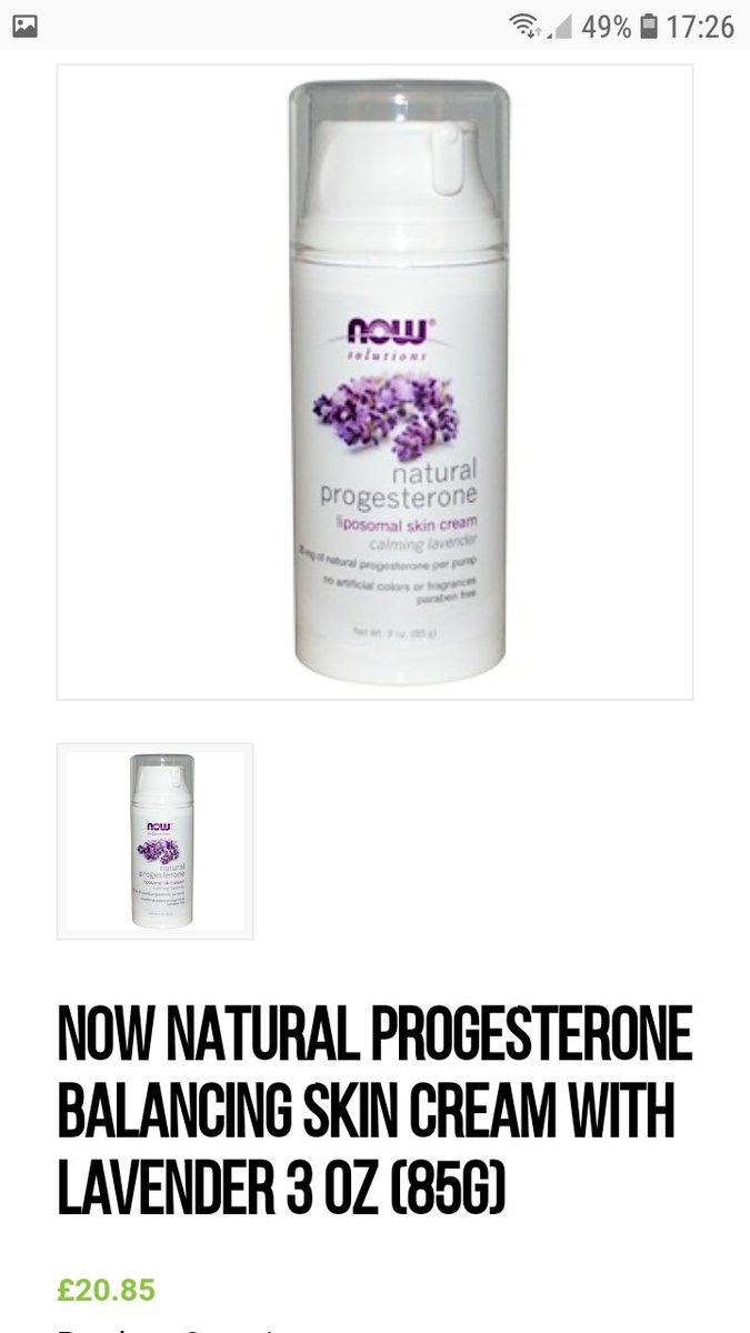 HealthWba's tweet image. New on our website today  now natural progesterone  calming lavender £20.85 wba-health.co.uk