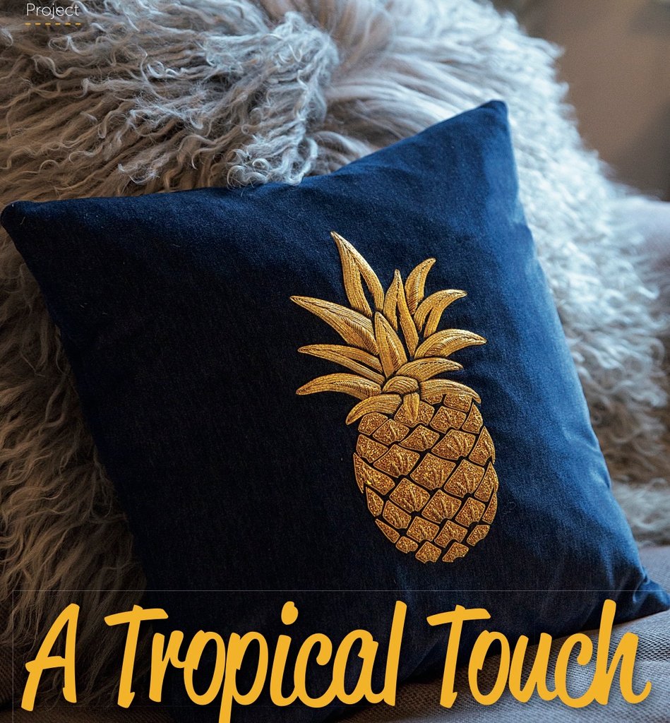 Wellembroidered's tweet photo. One of my projects has been published in @stitchmagazine. I will also be offering these as bespoke commissions.
#stitchmagazine #goldwork #metalthreadembroidery #goldworkembroidery #pineappple #cushion #bespokecushion #interiors #embroideredcushion #homedecor https://t.co/k061FhVVr0