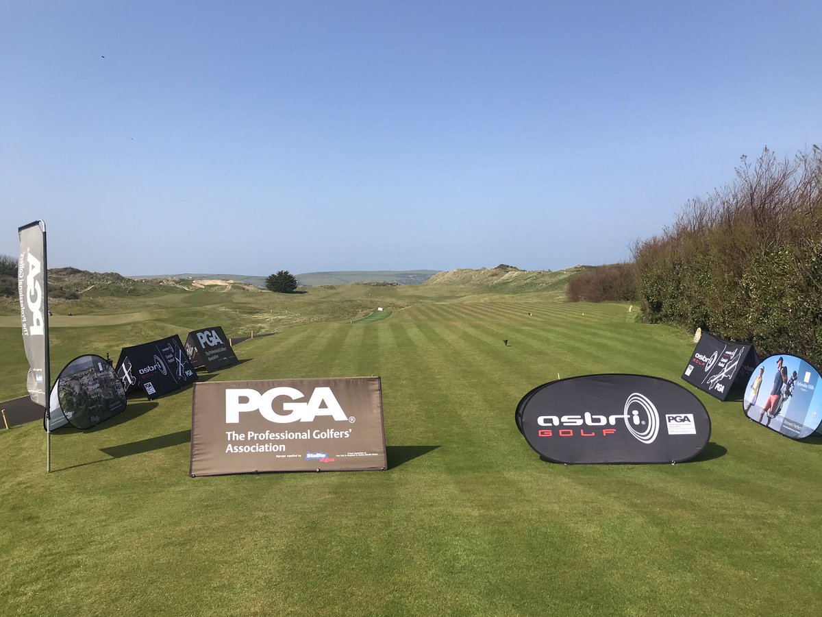 All three courses <a href="/TrevoseGC/">Trevose Golf Club</a> <a href="/stenodocgolf/">stenodocgolf</a> <a href="/PointatPolzeath/">The Point at Polzeath</a> looking fantastic ahead of the <a href="/Asbrigolf/">Asbri Golf</a> Cornish Festival which starts tomorrow. 🤞 the weather stays like this!!