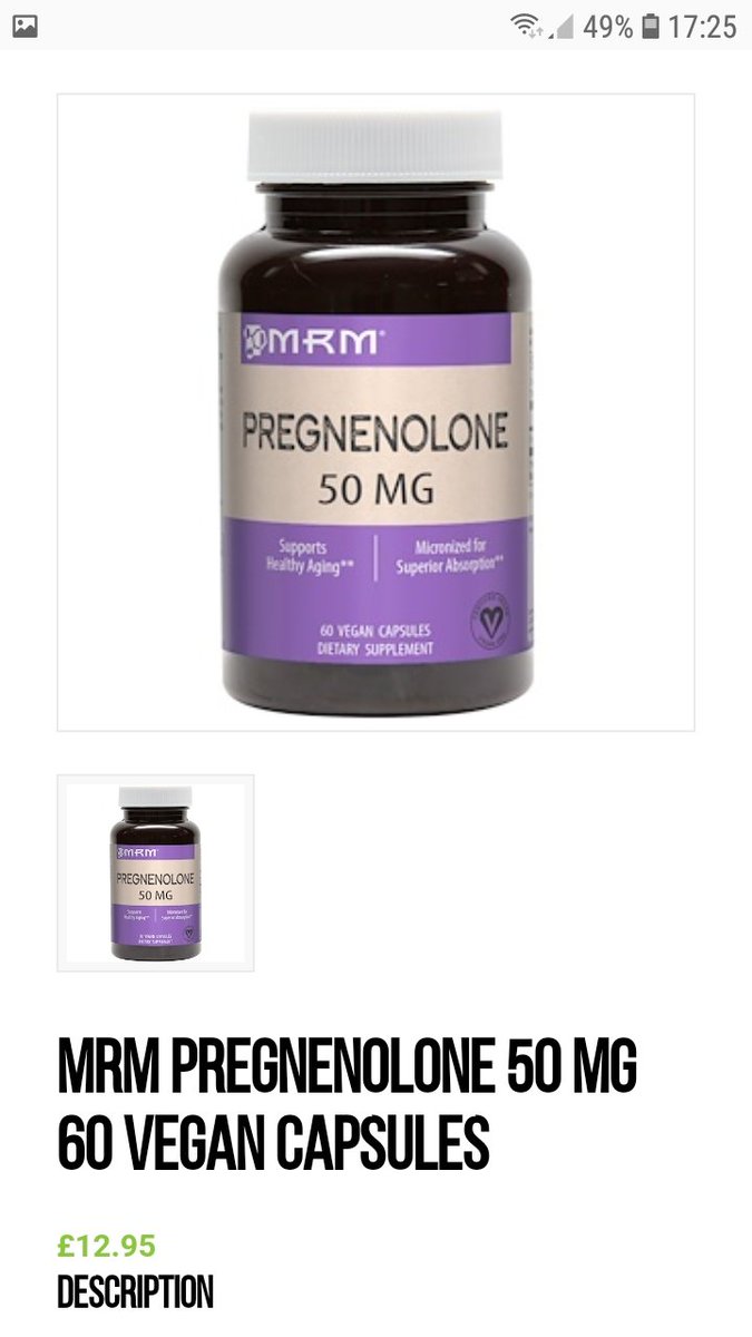 HealthWba's tweet image. New on our website today pregnenolone 50 mg 60 supplement £12.95 wba-health.co.uk