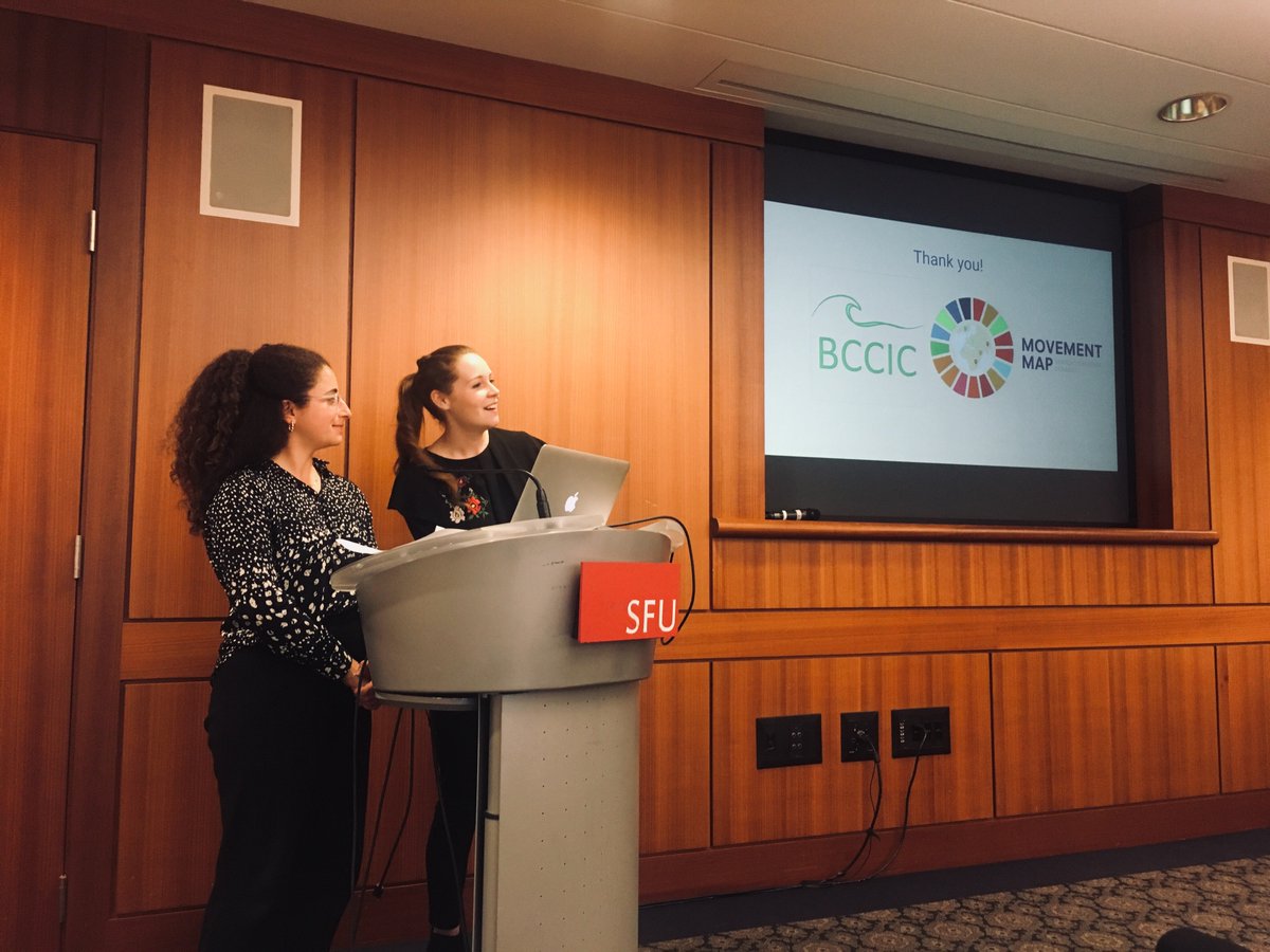 <a href="/sdgmap/">BCCIC SDG Movement Map</a> had a fantastic time <a href="/unacanada/">UNACanada</a> Greenspaces talk! Representing <a href="/bccic/">BCCIC</a> Sarah&amp;Shannon discussed their work with the Movement Map&amp;Laurel presented on her work with #SDG policy. Thanks <a href="/unacanada/">UNACanada</a> greenspaces for hosting this event &amp;empowering Canadian youth! 🌏🌿💙<a href="/cpaws/">CPAWS · SNAP Canada</a>