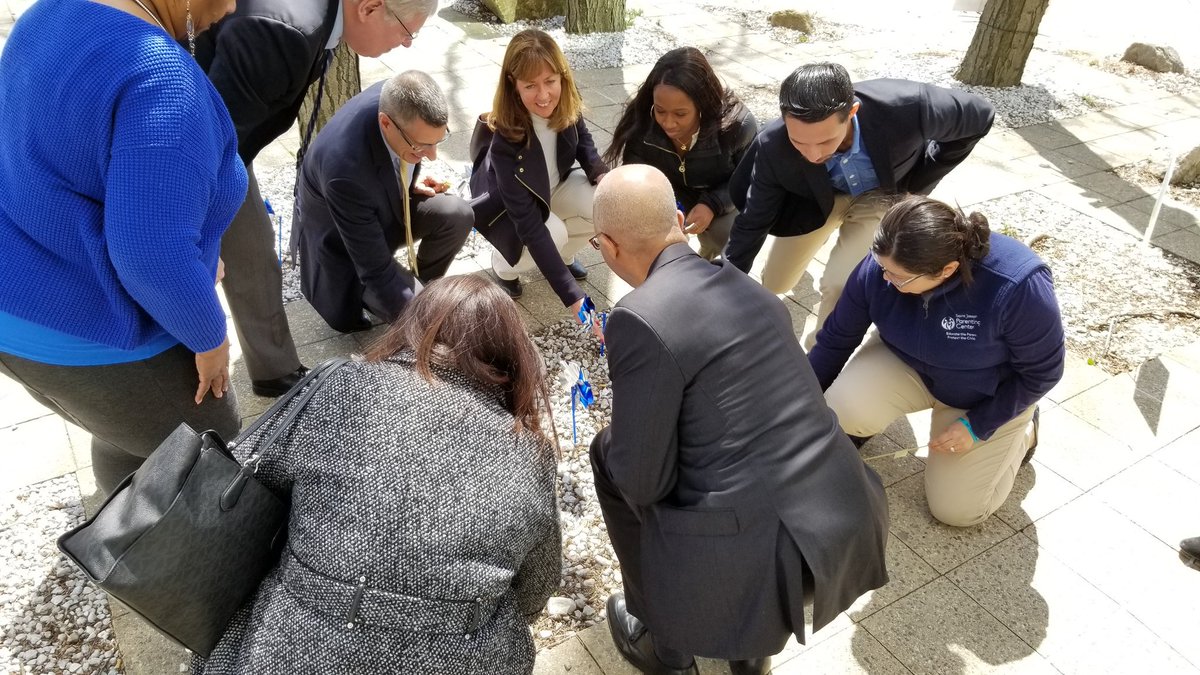 stamfordmayor's tweet photo. Myself and others from the Saint Joseph Parenting Center spoke in the Stamford Government Center today for Child Abuse Prevention month. Stamford is fortunate to have organizations in our community dedicated to this issue. https://t.co/ad2pUmCiPH