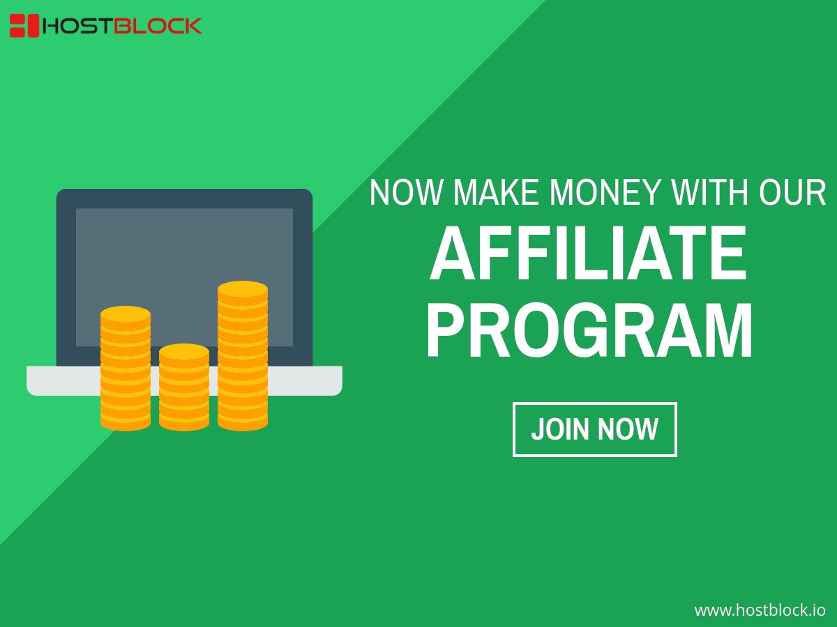 HostBlockio's tweet photo. Now Join our Affiliate Program and Earn 5% of every purchase.
For more visit: https://t.co/SrTUTbmpry https://t.co/pyLJMA2nnH