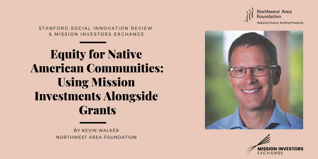 NWAFound's tweet image. BREAKING: @SSIReview features @NWAFound CEO Kevin Walker!
 
Philanthropy under-funds Native communities! The blog, w/@MissionInvest, shows how funders can do more for #IndianCountry. #NativeCDFIs #impinv #racialequity @Oweesta @TheNNDF   
 
Read/share: ssir.org/articles/entry…