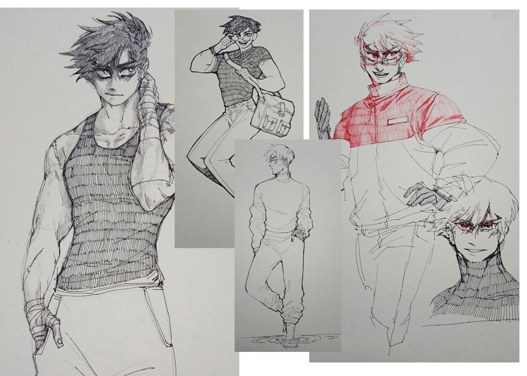 ✨doing trad kofi commissions while the laptop's in repair! level of detail depends on the amount donated, may use either pencil or ink. 7x kofis (21usd) and above are guaranteed intricate inking!✨

just say the character and i'll do the rest! https://t.co/7ytKrwXBN2 