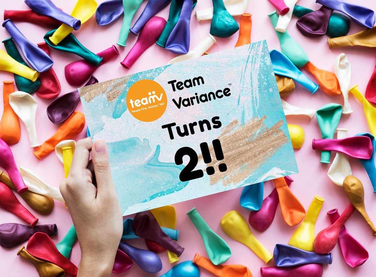 teamvariance1's tweet photo. Team Variance turns 2 !!!!!
It has been a journey worth walking. With our Grit and your Support we've made this far and are sure to keep every head high in the community in the years to come. 
#2years #TeamVariance #inspiration #motivation #moretocome https://t.co/oMghRnbSA0