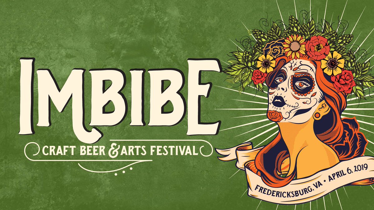 StarrHill's tweet photo. 5 DAYS 'TIL @ImbibeVA

Virginia's premier touring craft beer and arts festival, combining performing, visual, and culinary arts, is coming to #FXBG! Get your tix: https://t.co/ppctWDxIkI https://t.co/Ex3ZNo3Z7G