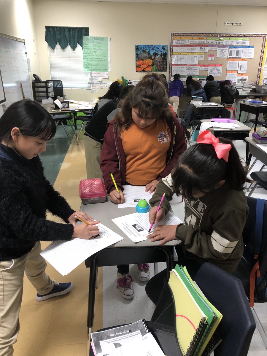 BrendaChR1's tweet photo. Every minute counts at Constance. Students are reviewing and engaged. #maximizeinstruction #review #4th #5th @James_McIntyre5 @Ches_Hawks https://t.co/syNIvYUr6I