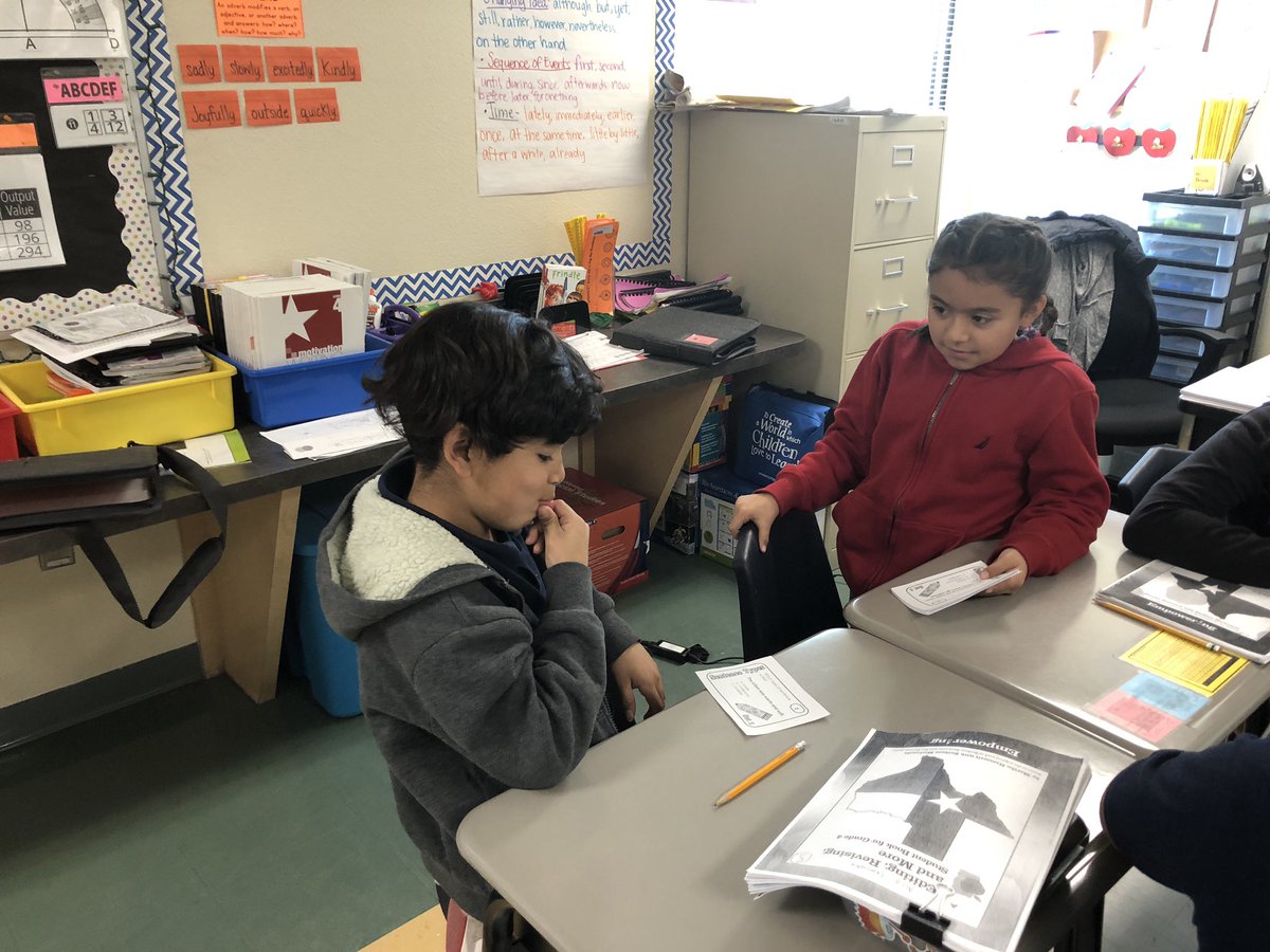 BrendaChR1's tweet photo. Every minute counts at Constance. Students are reviewing and engaged. #maximizeinstruction #review #4th #5th @James_McIntyre5 @Ches_Hawks https://t.co/syNIvYUr6I