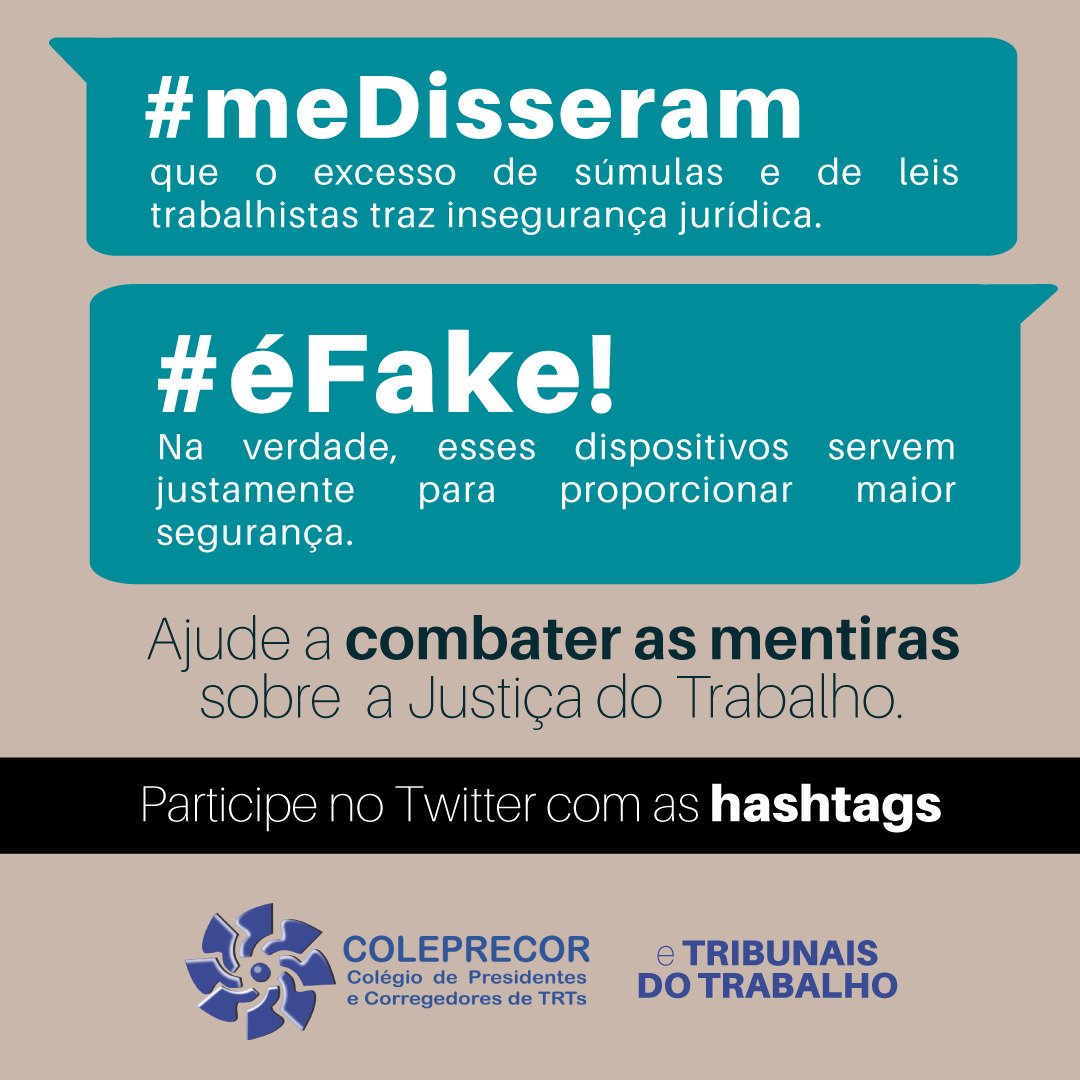 TRT6_PE's tweet photo. #meDisseram #éFake #éfaketrabalhista https://t.co/liGwt17TUi