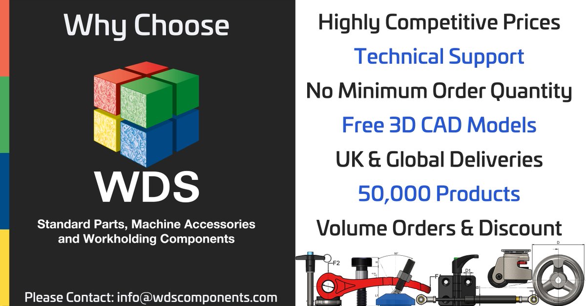 WDSComponentsUS's tweet image. To view the full @WDSComponentsUS product range visit: wdscomponentsusa.com #USEngineering #USManufacturing #Manufacturing