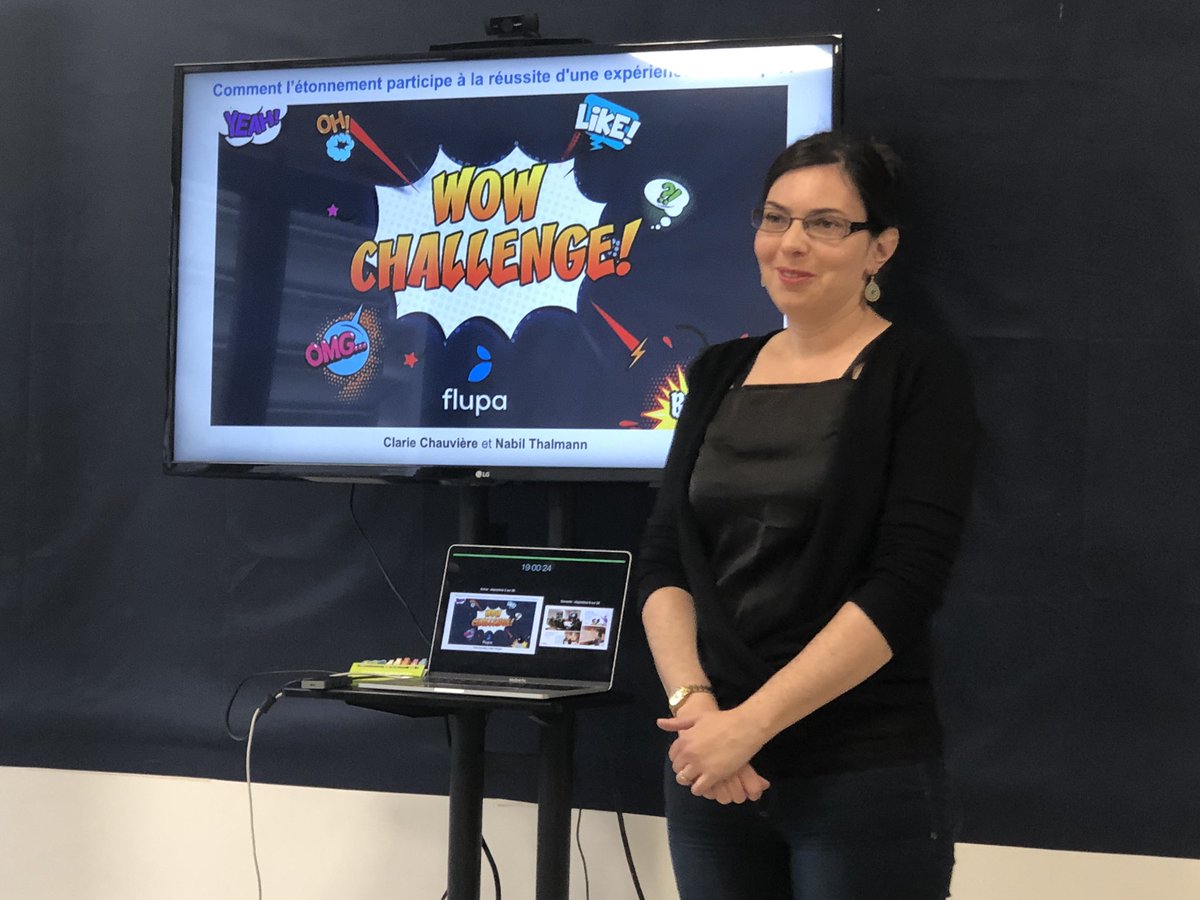 toUXch's tweet photo. C’est parti pour le #wow #challengeFlupa2019 @flupa avec l’intro par @valeriane_d avec @sdecreme @mawohere @g6k13 #wowchallenge https://t.co/F6ZeryfJGD