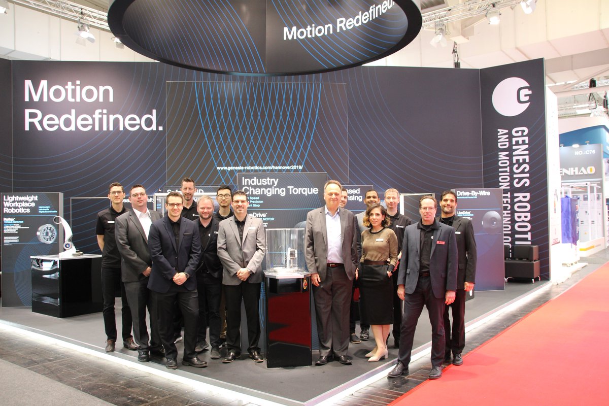 MotionGenesis's tweet photo. The hardest working (and best dressed?) team in the biz! #humansofgenesis #HM19 #MotionRedefined https://t.co/s1cn3gpcls