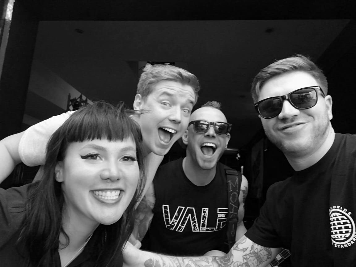 slipperywetsa's tweet photo. - The best thing about music is that it crosses borders, it crosses boundaries and it unites people across the divide" We had the best Sunday with @jennywoooi what an honor! - #punkrock #teardownwalls https://t.co/VUlerq5EZD
