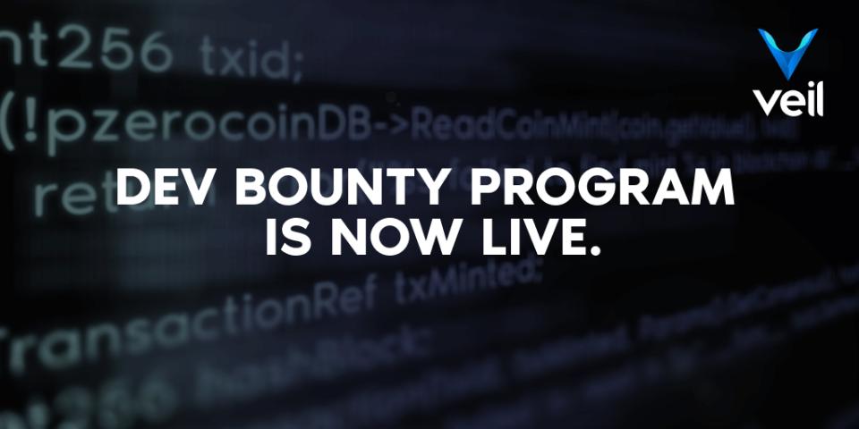 ProjectVeil_es's tweet photo. ¡El programa de recompensas de desarrollo de @ProjectVeil ya está disponible!
Los Developers ahora pueden ganar recompensas por completar tareas de y por desarrollar para proyecto.
Para más información: https://t.co/2zvWLx6tE7
#veil #bounty #devbounty #privacycoin https://t.co/IY28jhlxxc