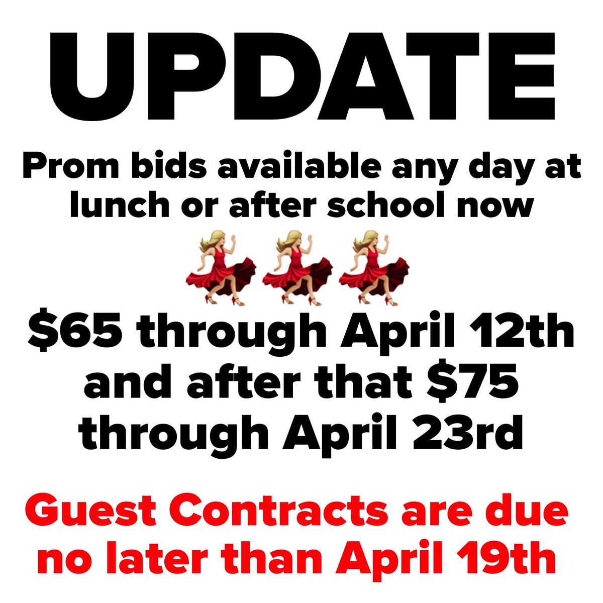 LodiFirePit's tweet photo. Buy your prom bids before it’s too late!! Prom is Saturday, April 27th🤠 https://t.co/MNuR0C4pQE