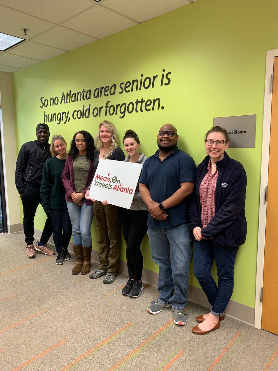 MOWAtlanta's tweet photo. Thank you @tmpww for donating your Monday morning to ensure no Atlanta senior goes hungry, cold or forgotten!
#dosomethingabouthunger https://t.co/FRWf3i2L76