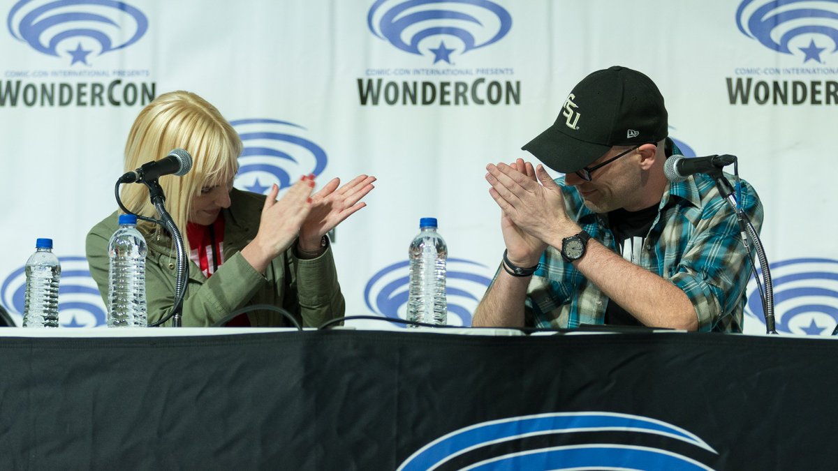 TheGeekLens's tweet photo. A few of my pics from the @screenjunkies #WonderCon2019 panel. Always one of my favorites. Featuring @RothCornet @MurrellDan @joestarr187 @halrudnick @thatgrltrish @EmmaFyffe  More to come soon... #ScreenJunkies #HonestTrailers #MovieFights https://t.co/X4K6UH18ji